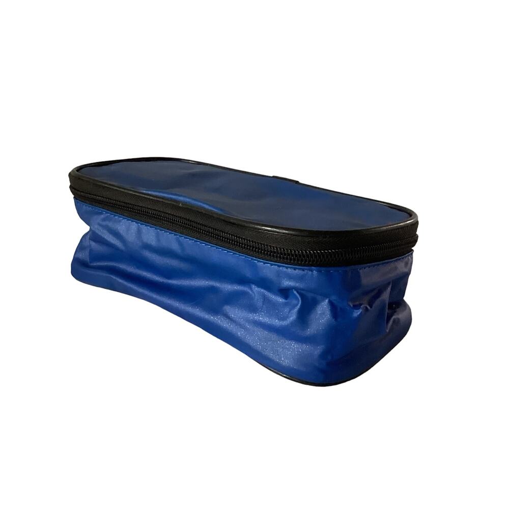 Luggage Organizer Royal Blue & Black Trim, Zipper